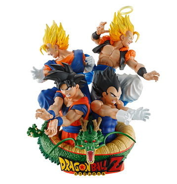 デスクトップリアルマッコイEX ドラゴンボールZ 孫悟空＆悟飯＆二足