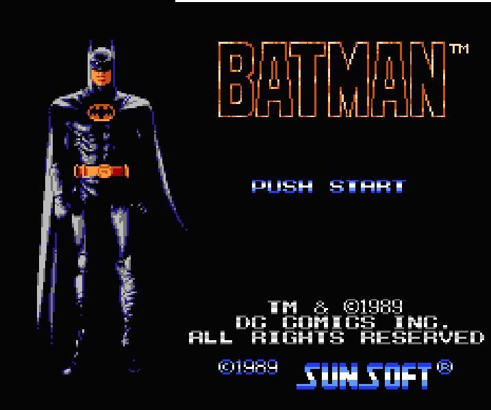バットマンのファミコンの作品はいくつある？ 