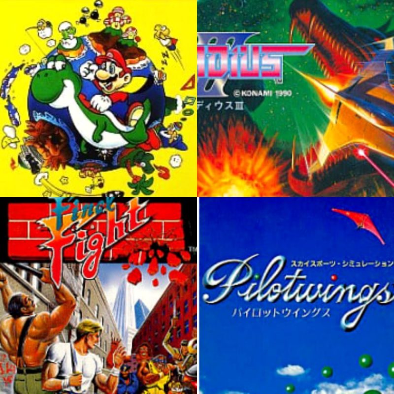 【スーパーファミコンソフト】1990年一覧表 『スーパーマリオワールド』『グラディウスIII』『ファイナルファイト』