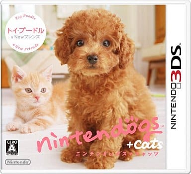【nintendogs + cats トイ・プードル & Newフレンズ】ニンテンドー3DS 2011年発売 